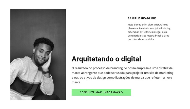 Este é nosso arquiteto Template CSS