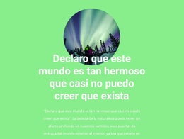 La Belleza De La Aurora Boreal #Templates-Es-Seo-One-Item-Suffix