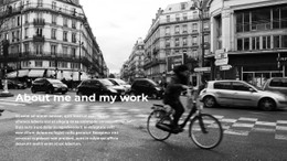 Responsive HTML5 For About Working In A Big City