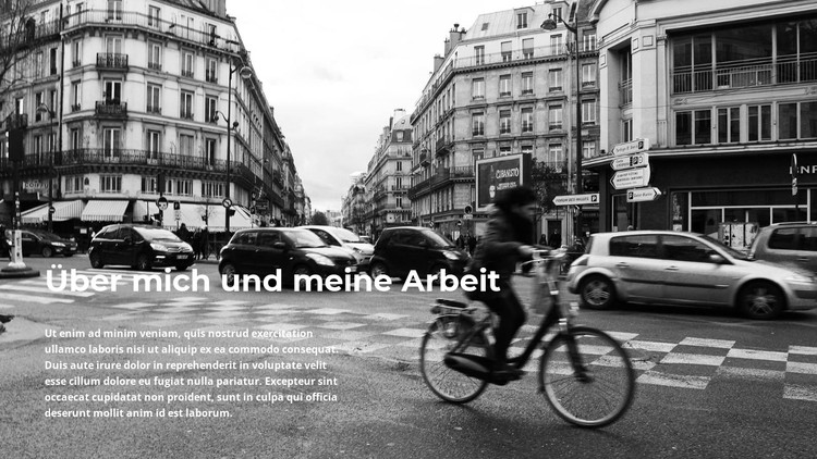 Über das Arbeiten in einer Großstadt CSS-Vorlage