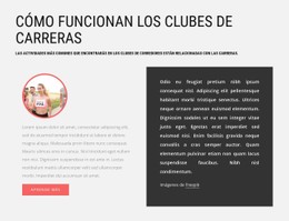 Cómo Funcionan Los Clubes De Carreras Plantilla Html Básica Con CSS