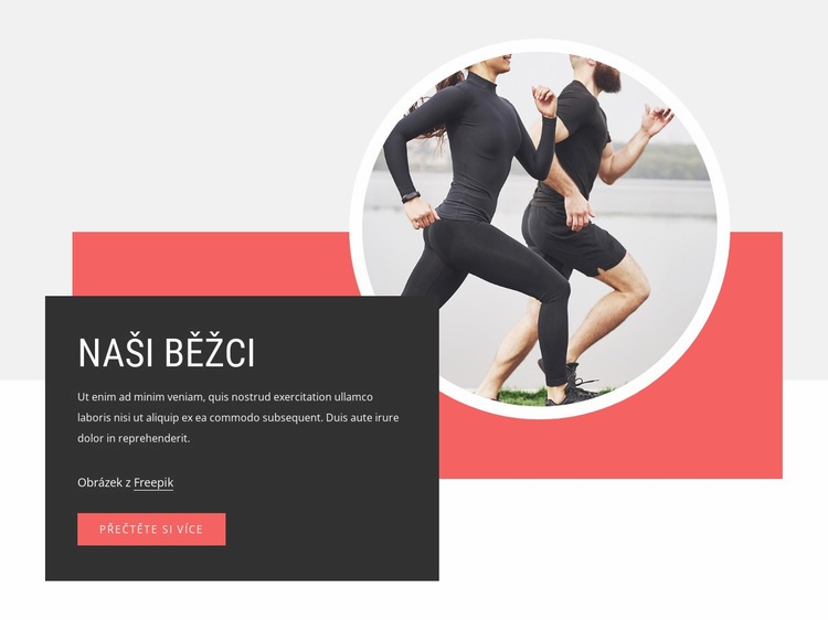 Naši běžci Šablona CSS