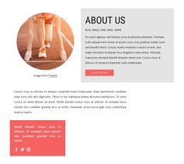 Text, Button And Circle Image - Homepage Design