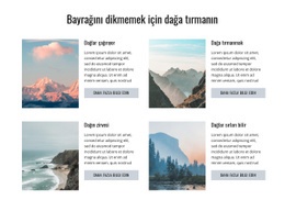 Dağa Tırmanmak - Kolay Web Sitesi Tasarımı