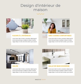 Design D'Intérieur De Maison - HTML Creator