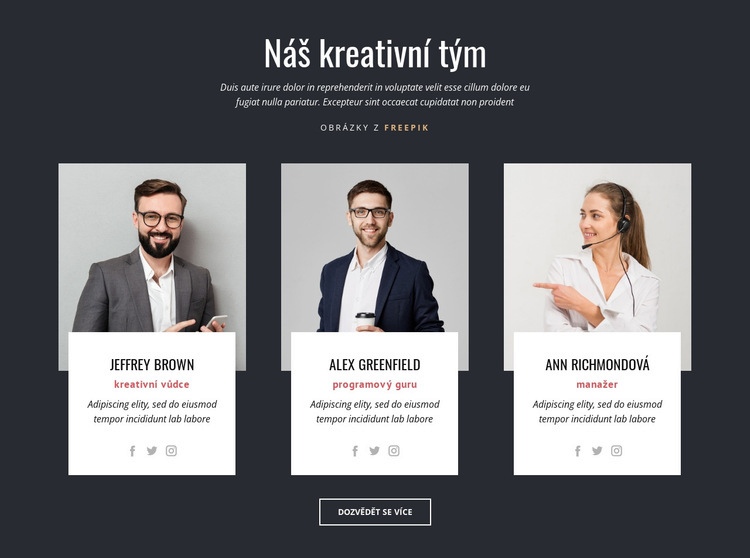 Experti na branding Šablona HTML