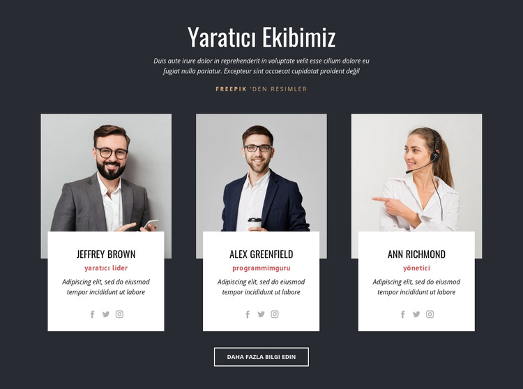 Marka uzmanları WordPress Teması