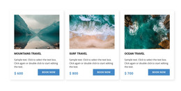 Ocean Travel - Ecommerce Template