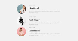 Premium Html Code For Experienced And Passionate Team