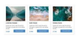 Óceáni Utazás – Ingyenes WordPress Téma