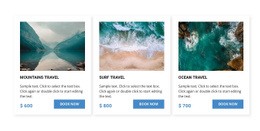 Ocean Resor - Drag And Drop HTML Builder