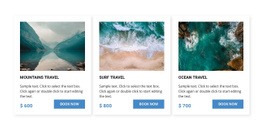 Ocean Travel Html Website