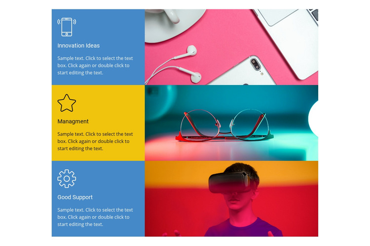 Technology services Homepage Design