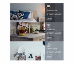 CSS Layout For Articles About Interior Design