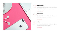 IT-Beratung Und -Management - Zielseitenvorlage