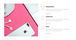 Web Page Design For IT Advisory And Management