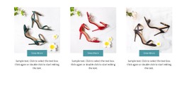 Spring Collection - HTML Website Layout