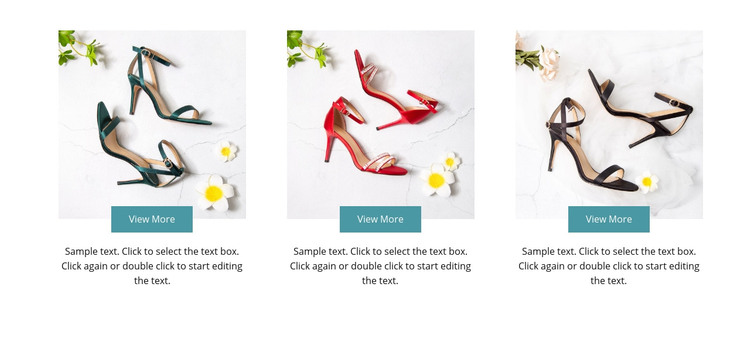 Spring collection Homepage Design