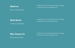 What We Do In Business HTML Template