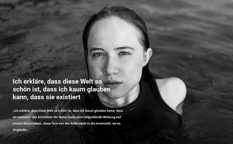 Designer im Urlaub Website-Vorlage