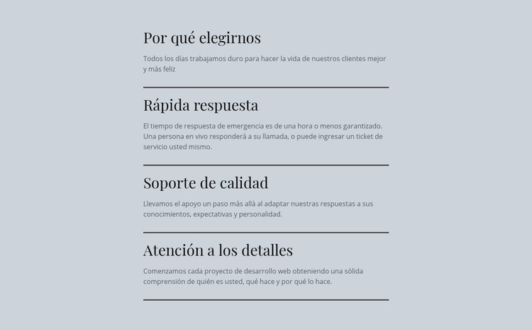 Servicios de TI líderes Plantilla CSS