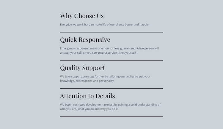 Leading IT services One Page Template