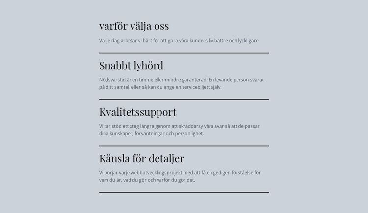 Ledande IT -tjänster HTML-mall