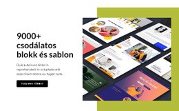 9000+ Sablon – Modern WordPress Téma