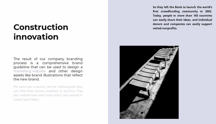 Technology development Elementor Template Alternative