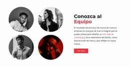 Equipo De SMM: Página De Destino Lista Para Usar