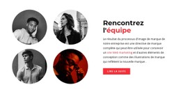 Page HTML Pour L'Équipe SMM