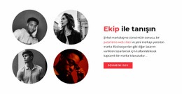 SMM Ekibi - En Iyi Tek Sayfalık Şablon