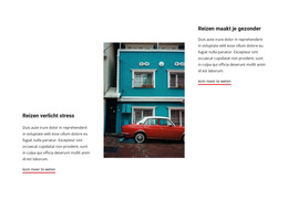 Straten Van Italië Basis HTML-Sjabloon Met CSS