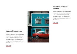 Ruas Da Itália Landing Page