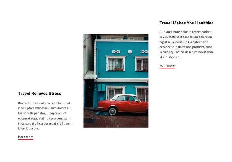 Streets of italy Website Builder Templates