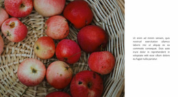 The Best Website Design For Apple Desserts