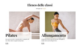 Classi Di Sport - Miglior Design Del Sito Web