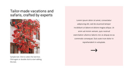 Page Layout For Picturesque Streets