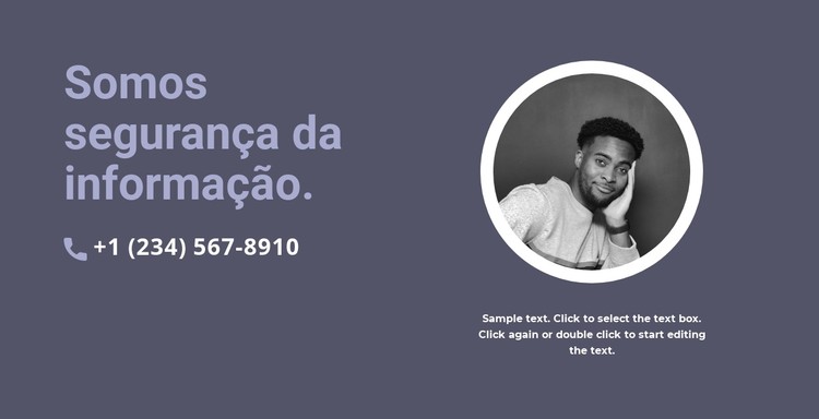 Ligue e peça conselhos Template CSS