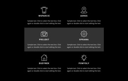 Darmowy Szablon Online Dla Lista Z Funkcjami Biznesowymi