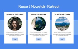 Resort Mountain Retreat – Stažení Šablony Webu