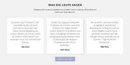 Drei Textfelder Mit Schatten – Kostenloses Joomla-Website-Template