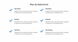 Was Du Bekommst – Joomla-Template Kostenlos Herunterladen