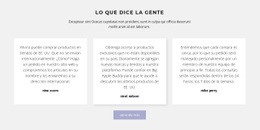 Tres Cuadros De Texto Con Sombra: Creador De Sitios Web Creativo Y Multipropósito