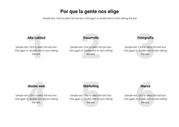 Sitio HTML Para Nuestros Éxitos Son Nuestro Orgullo