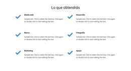 Lo Que Obtendrás - Tema Sencillo De WordPress