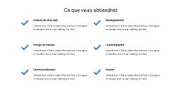 Ce Que Vous Obtiendrez - Créateur De Sites Web Personnalisés