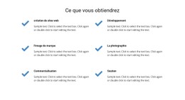 Ce Que Vous Obtiendrez - Meilleur Modèle CSS