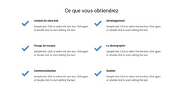 Ce Que Vous Obtiendrez - Modèle De Site Web À Télécharger Gratuitement