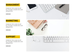 Growing Your Business - Single Page HTML5 Template